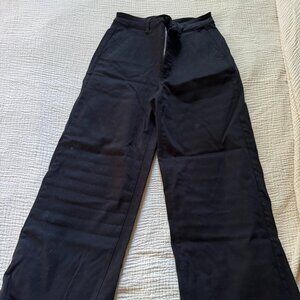 Everlane Wide Leg Crop Black Size 4